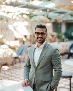 Amin Sarvestani, advisor på CB Media